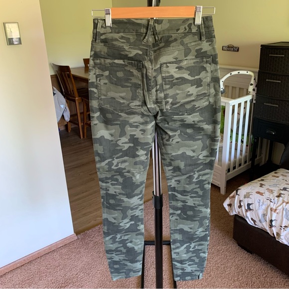 Good American Camo Skinny Jeans Women’s 6 28 - Picture 2 of 6
